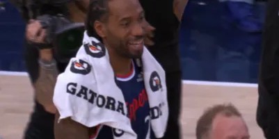 快船、森林狼球员为争夺篮球发生冲突，伦纳德：看，打架了